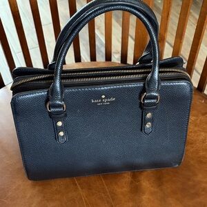 Kate Spade Black Leather Handbag